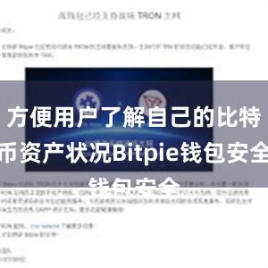 方便用户了解自己的比特币资产状况Bitpie钱包安全