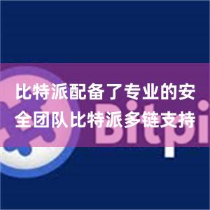 比特派配备了专业的安全团队比特派多链支持