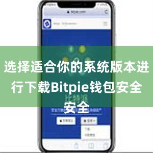 选择适合你的系统版本进行下载Bitpie钱包安全